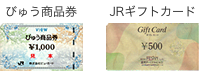 1,000円未満のお釣りが出せます：びゅう商品券/JRギフトカード